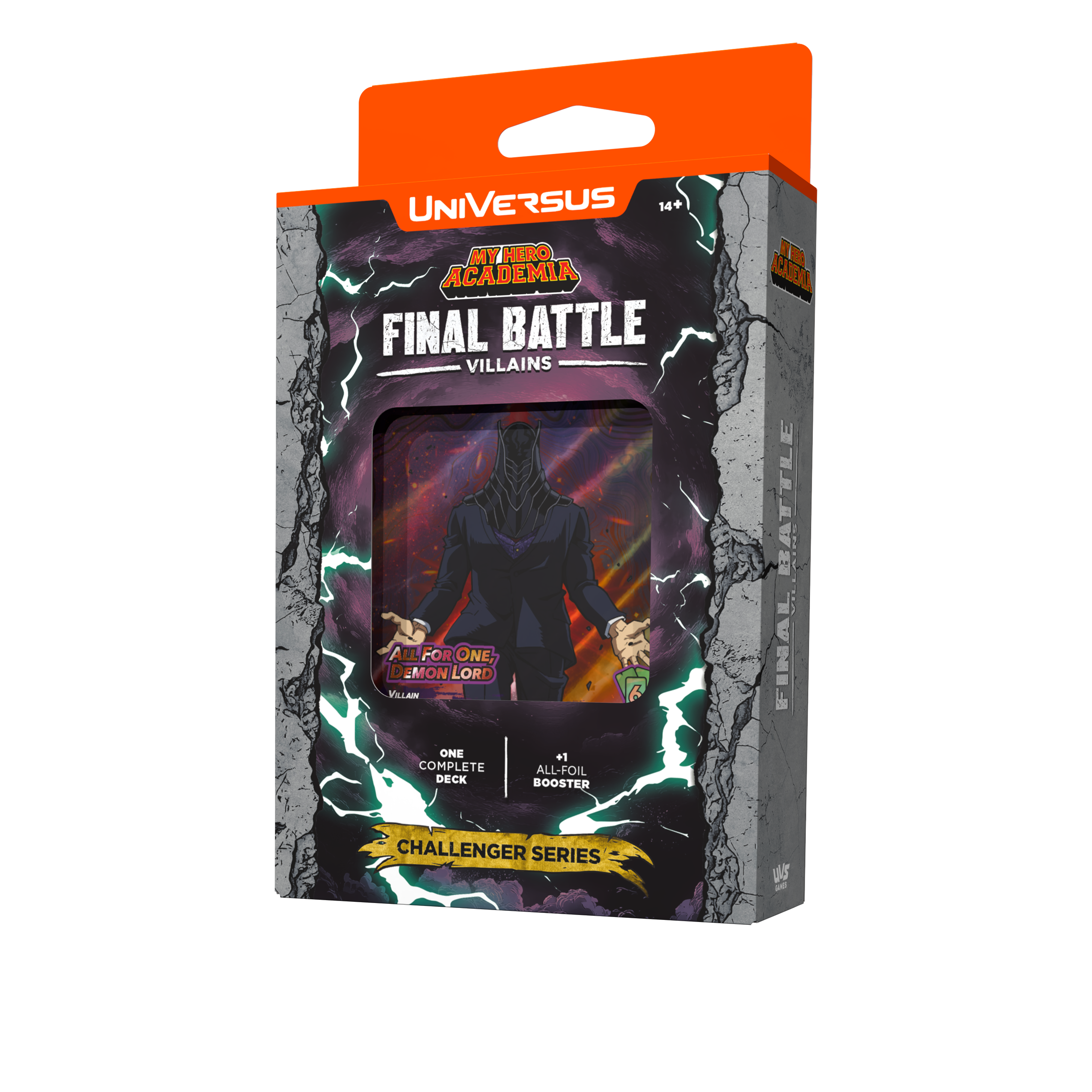 MY HERO ACADEMIA CCG FINAL BATTLE CHALLENGER SERIES 4CT DISPLAY | 810155274627