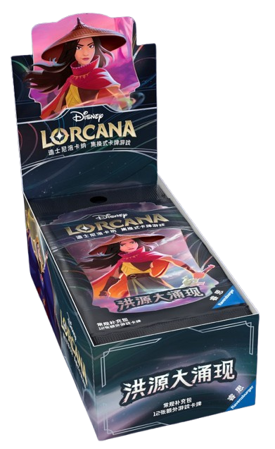 DISNEY LORCANA JAPANESE RISE OF THE FLOODBORN BOOSTER BOX | 11098663