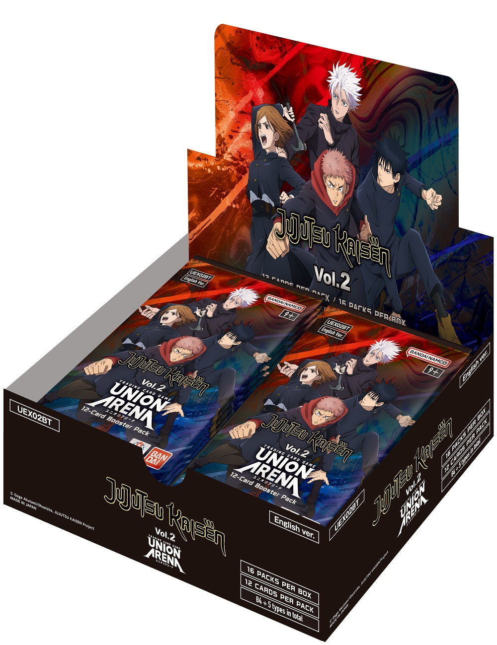 Union Arena: Jujutsu Kaisen Vol.2 Booster Display [UEX02BT] | 810158831483