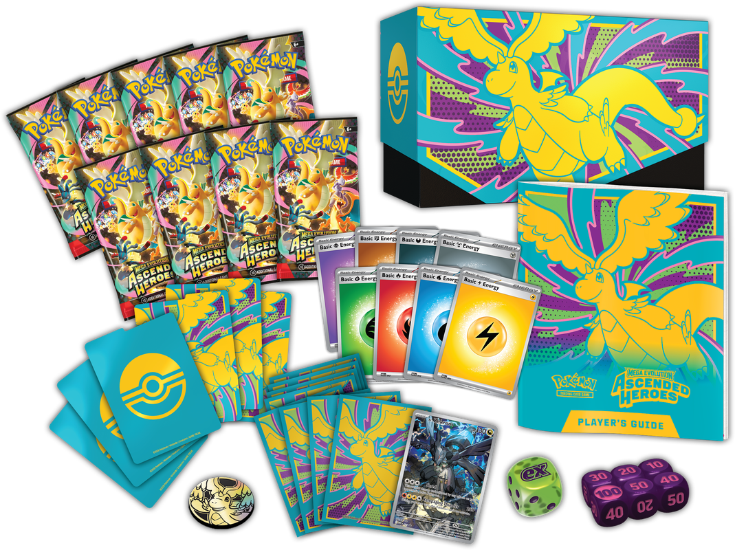 POKEMON ME2.5 ASCENDED HEROES ELITE TRAINER BOX | 196214132474