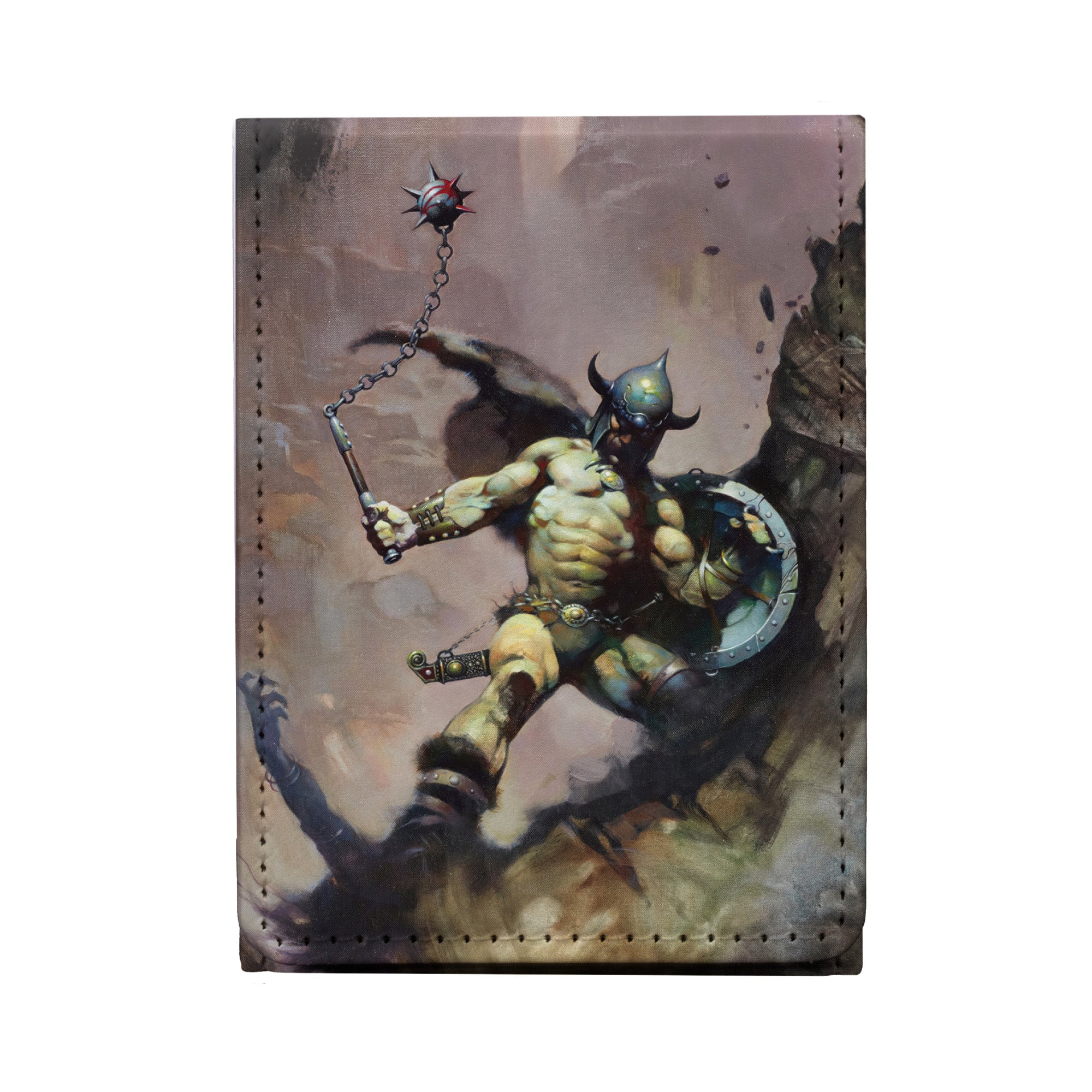 UP D-BOX ALCOVE FLIP FRANK FRAZETTA WARRIOR WITH BALL AND CHAIN | 744271675230