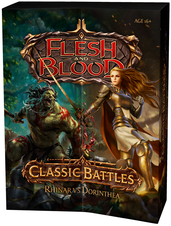 FLESH AND BLOOD CLASSIC BATTLES RHINAR V DORINTHEA | 09421905459648