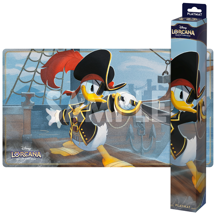 Playmat: Disney Lorcana- Azurite Sea- Donald Duck, Buccaneer | 4050368984432