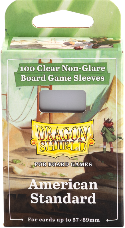 DRAGON SHIELD BG SLEEVES AMERICAN STANDARD 100CT | 5706569602031