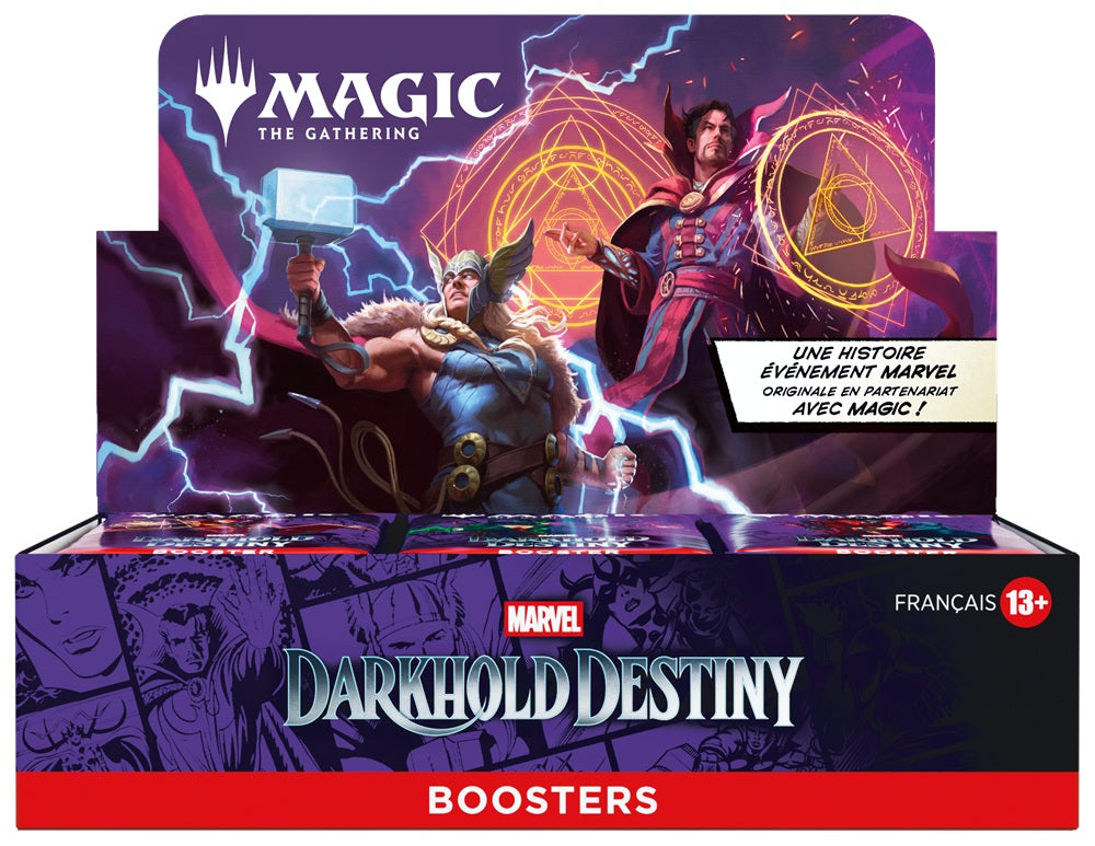 MTG FRENCH MARVEL DARKHOLD DESTINY BOOSTER
