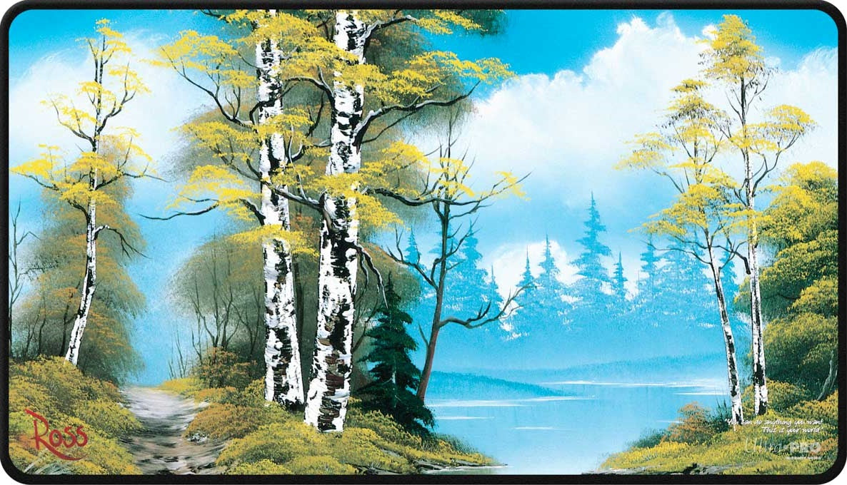 UP PLAYMAT BOB ROSS LAKESIDE PATH BLACK STITCH | 074427165277