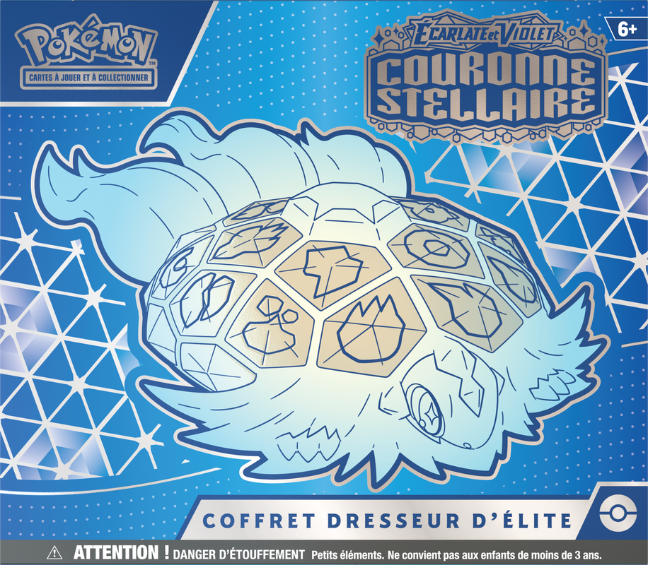 POKEMON FRENCH SV7 STELLAR CROWN ELITE TRAINER (10) | 820650559112