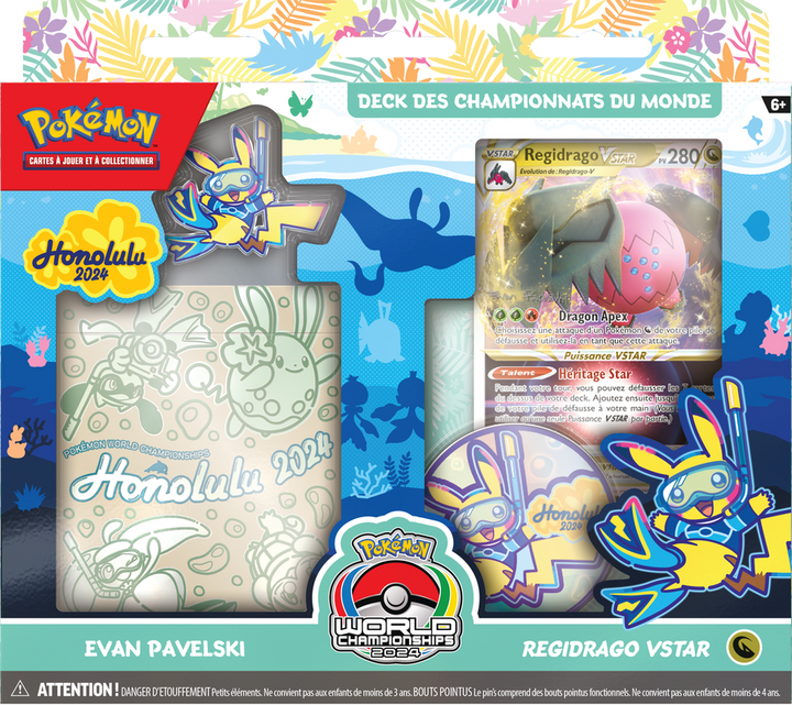 POKEMON FRENCH WORLD CHAMPIONSHIPS DECK 2024 | 196214106734