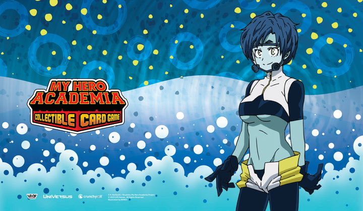 UniVersus CCG: Set 6- My Hero Academia Jet Burn- Bubble Girl Playmat | 850034738543