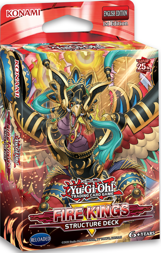 YGO STRUCTURE DECK REVAMPED FIRE KINGS | 083717864240