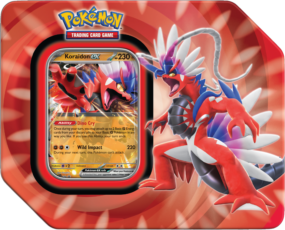 POKEMON PALDEA LEGENDS TIN | 820650852855