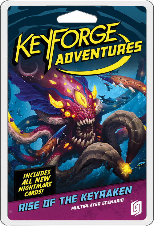 KEYFORGE ADVENTURES RISE OF THE KEYKRAKEN | 850039408014
