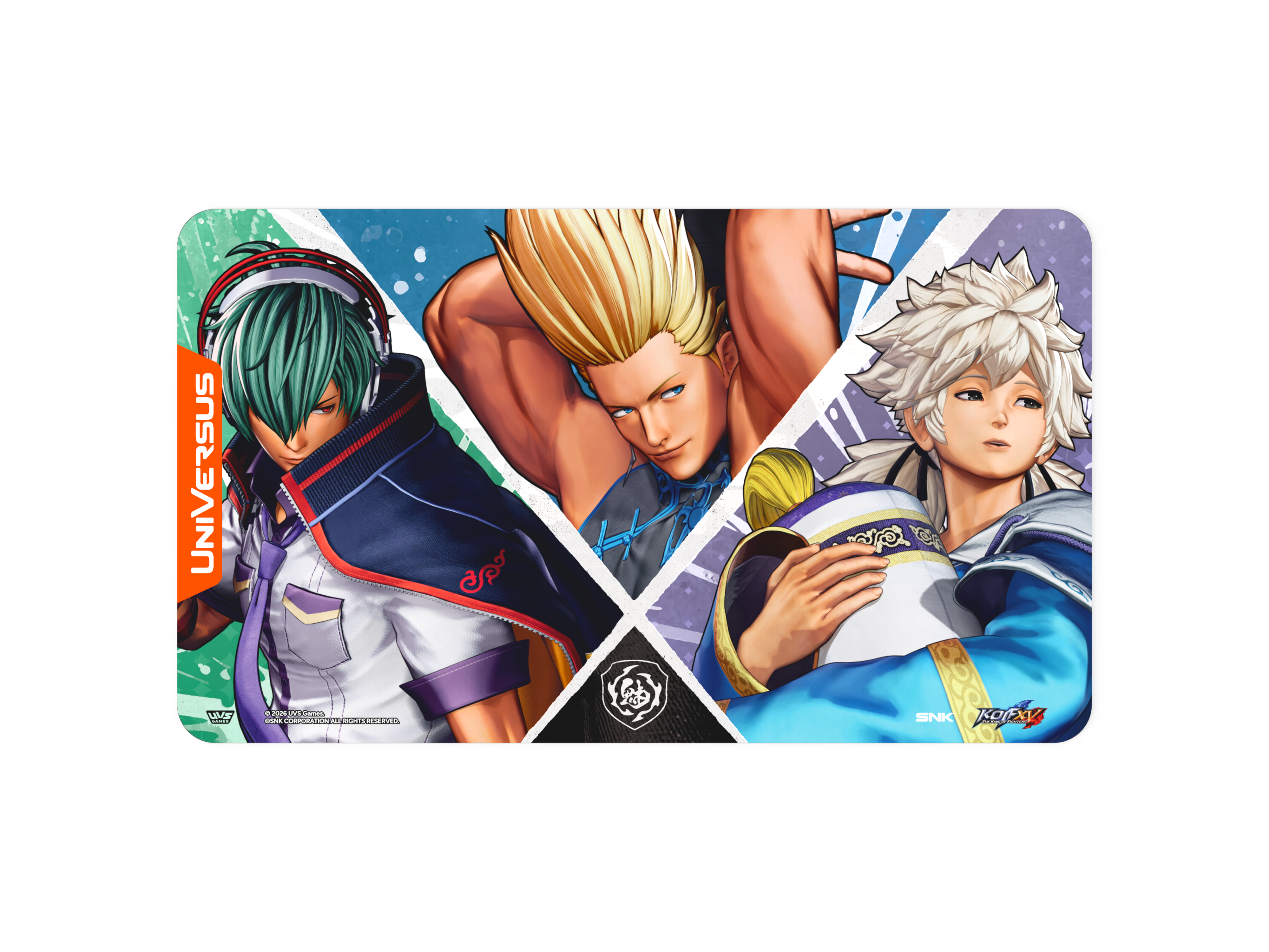 THE KING OF FIGHTERS XV: CHALLENGER SERIES TEAM HERO PLAYMAT | 810155273927