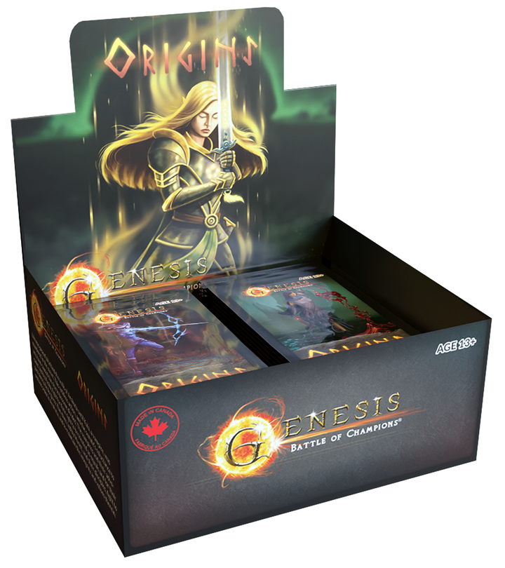GENESIS: BATTLE OF CHAMPIONS ORIGINS BOOSTER DISPLAY | 755907319792