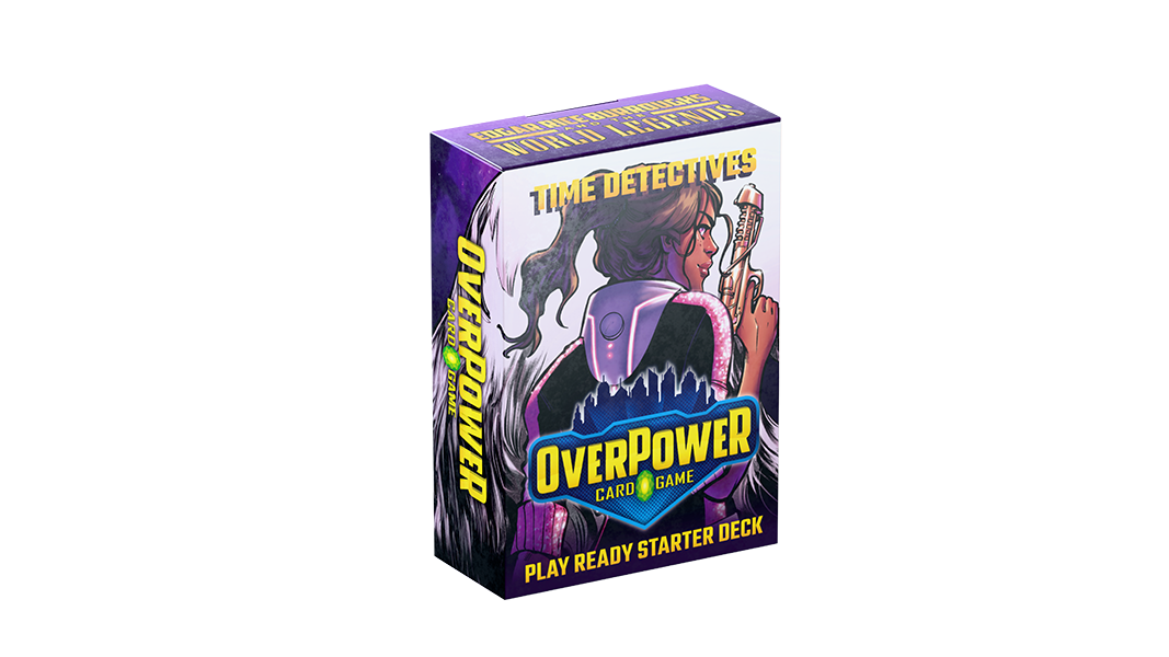 OVERPOWER: EDGAR RICE BURROUGHS AND THE WORLD LEGENDS STARTER DECK 12CT DISPLAY | 860013135157