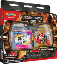 POKEMON FRENCH LEAGUE BATTLE DECK MEGA LUCARIO EX | 196214135086