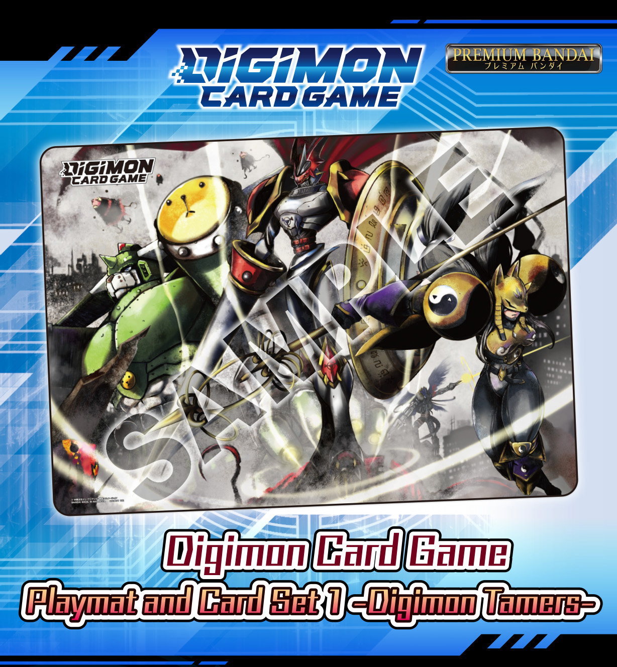 DIGIMON PLAYMAT AND CARD SET 1(4549660804543)(4549660804543)