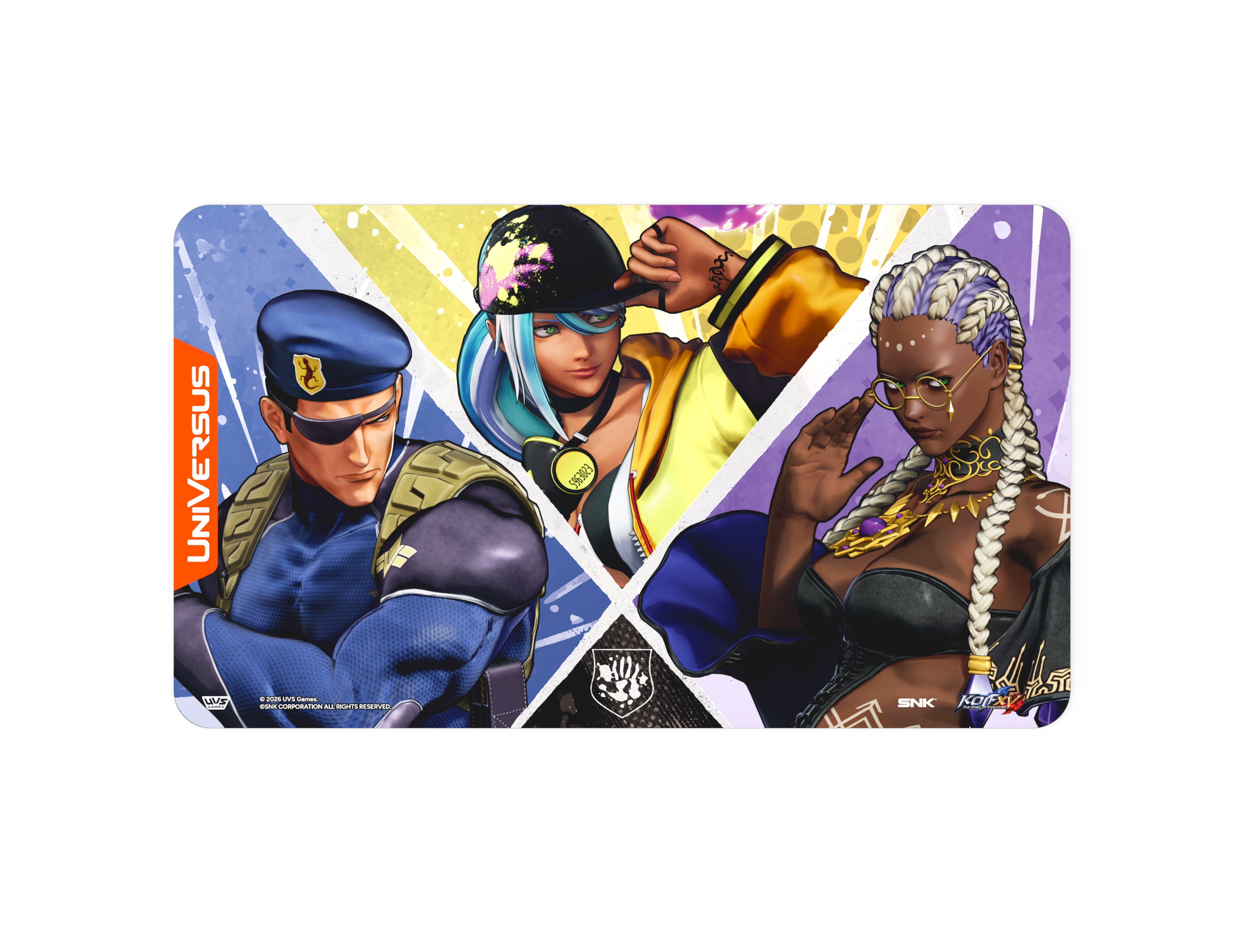 THE KING OF FIGHTERS XV: CHALLENGER SERIES TEAM RIVAL PLAYMAT | 810155273934