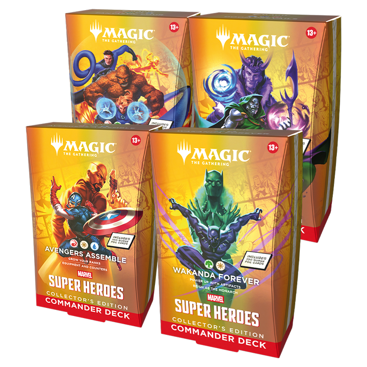 MTG MARVEL SUPER HEROES COMMANDER COLLECTORS EDITION | 195166313092