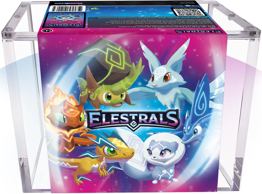 ELESTRALS 1ST EDITION ACRYLIC BOOSTER BOX DISPLAY (18) | 850045412265