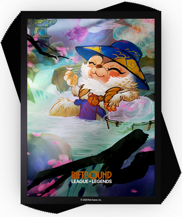 RIFTBOUND LEAGUE OF LEGENDS TCG SPIRITFORGED ART SLEEVES - SPIRIT BLOSSOM TEEMO 100CT | 810155274511