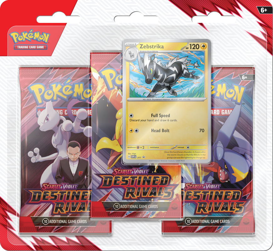 POKEMON SV10 DESTINED RIVALS 3PK BLISTER(196214111332)(196214111332)