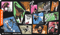 UniVersus CCG: Attack on Titan Origins of Power- The Second Act Playmat | 810155271480