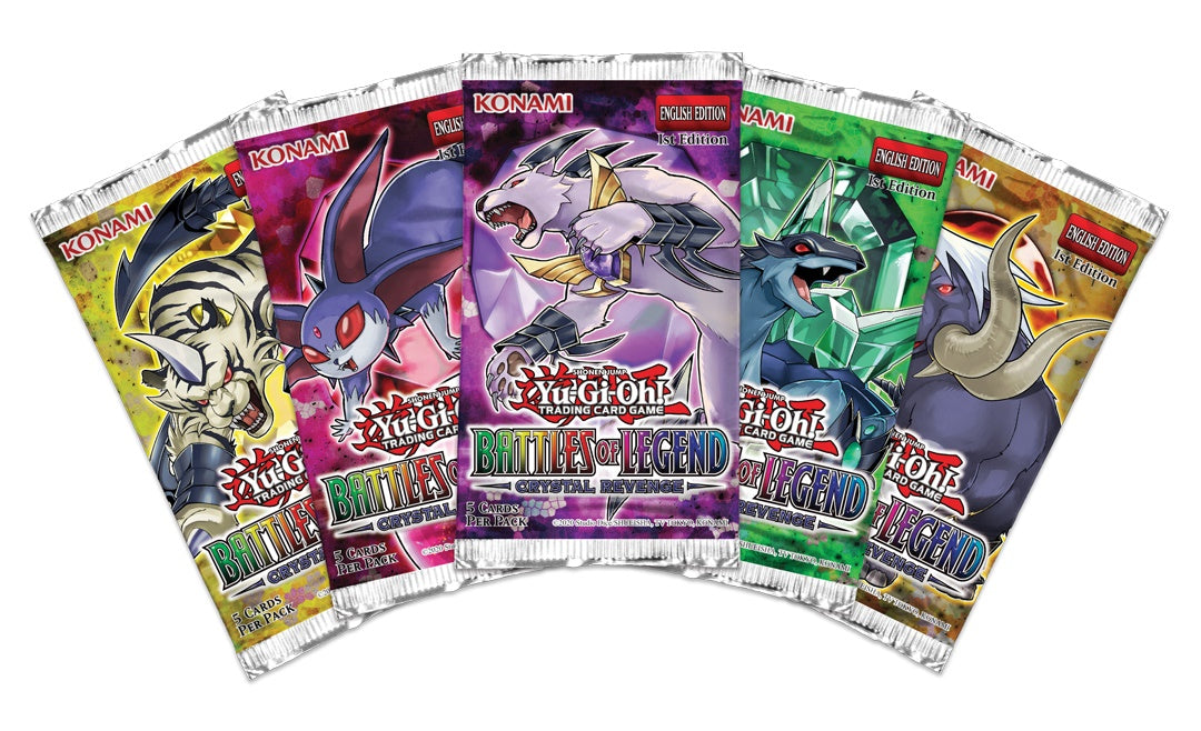 Yu-Gi-Oh: Battles of Legend- Crystal Revenge Booster Display | 83717858317