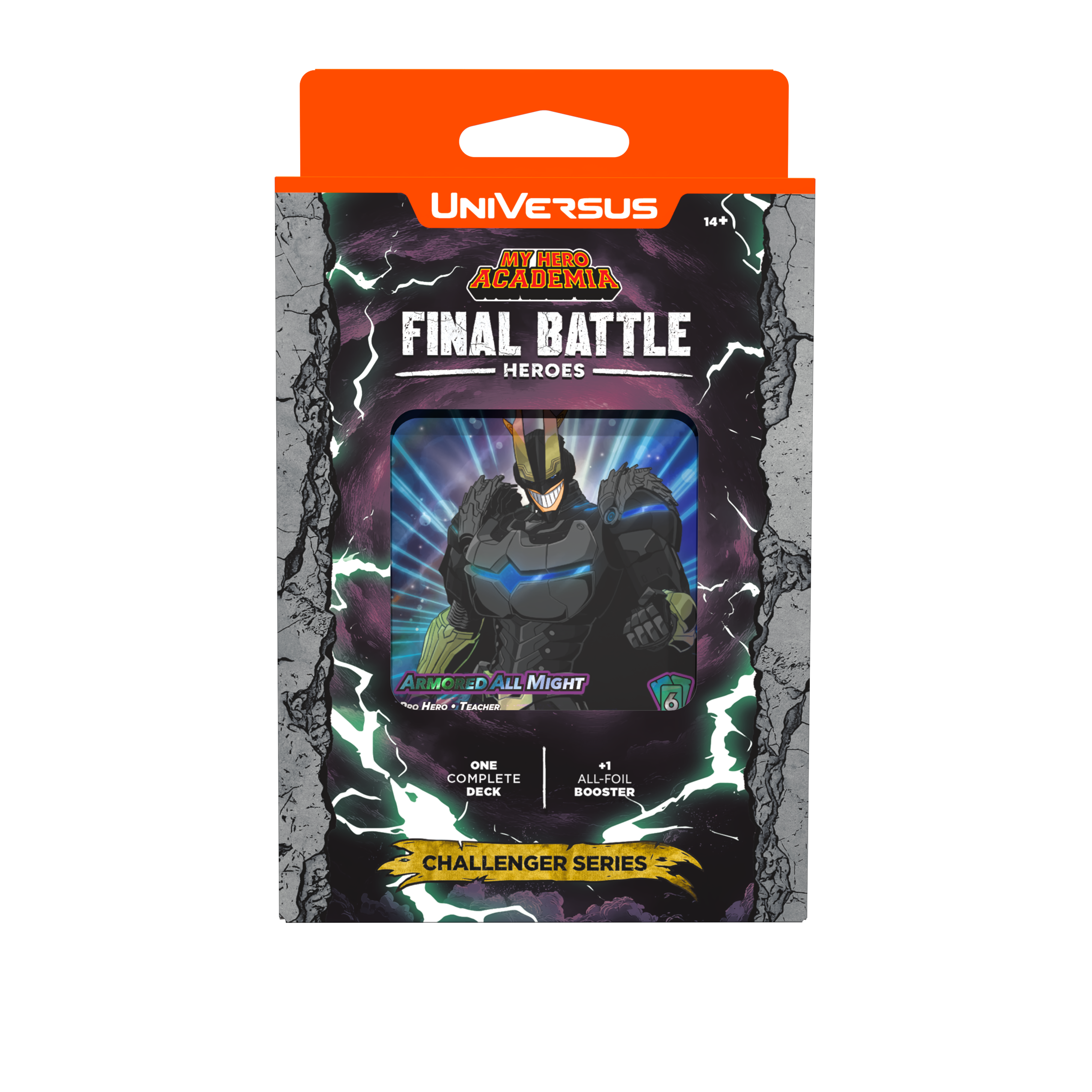 MY HERO ACADEMIA CCG FINAL BATTLE CHALLENGER SERIES 4CT DISPLAY | 810155274627