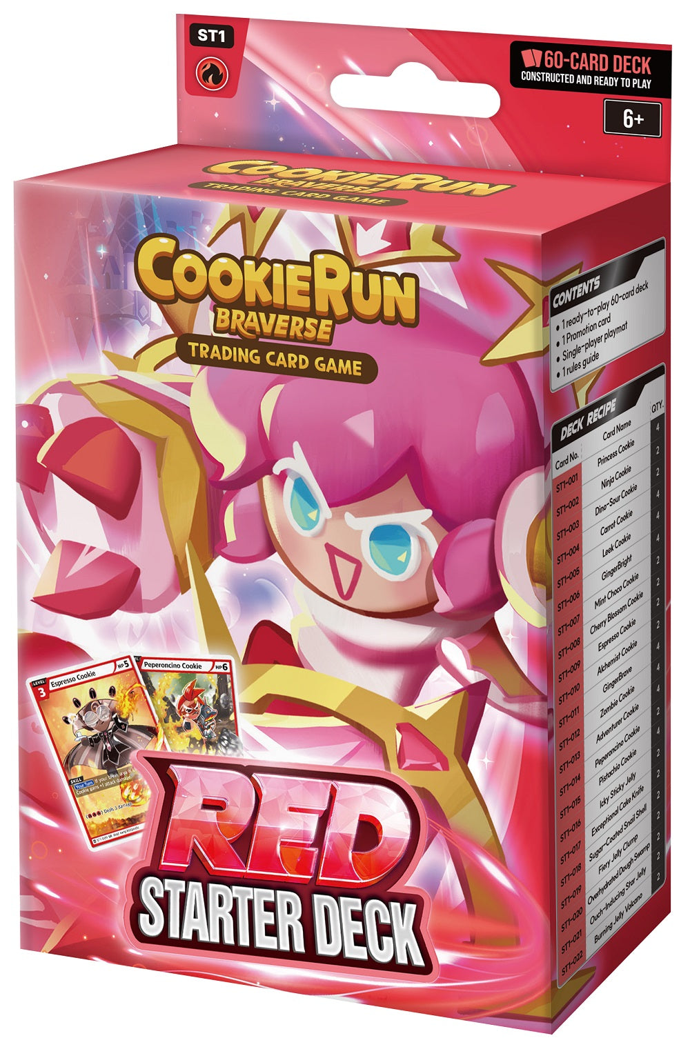 COOKIERUN TCG SET 1 BRAVE BEGINNING STARTER DECK 5CT ASSORTMENT | 8809454056074