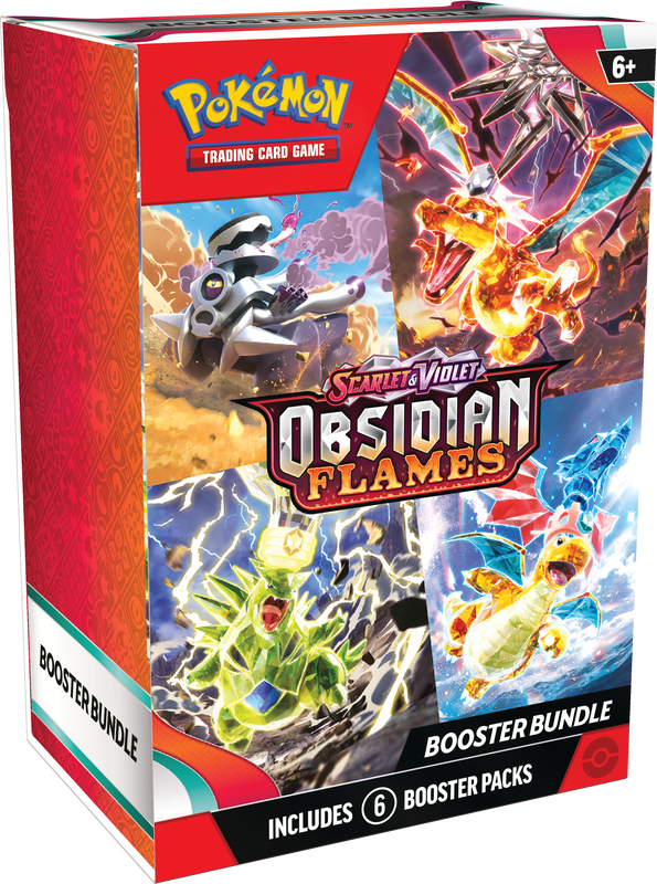 Pokemon TCG: Scarlet & Violet 03 Obsidian Flames- Booster Bundle | 820650853876