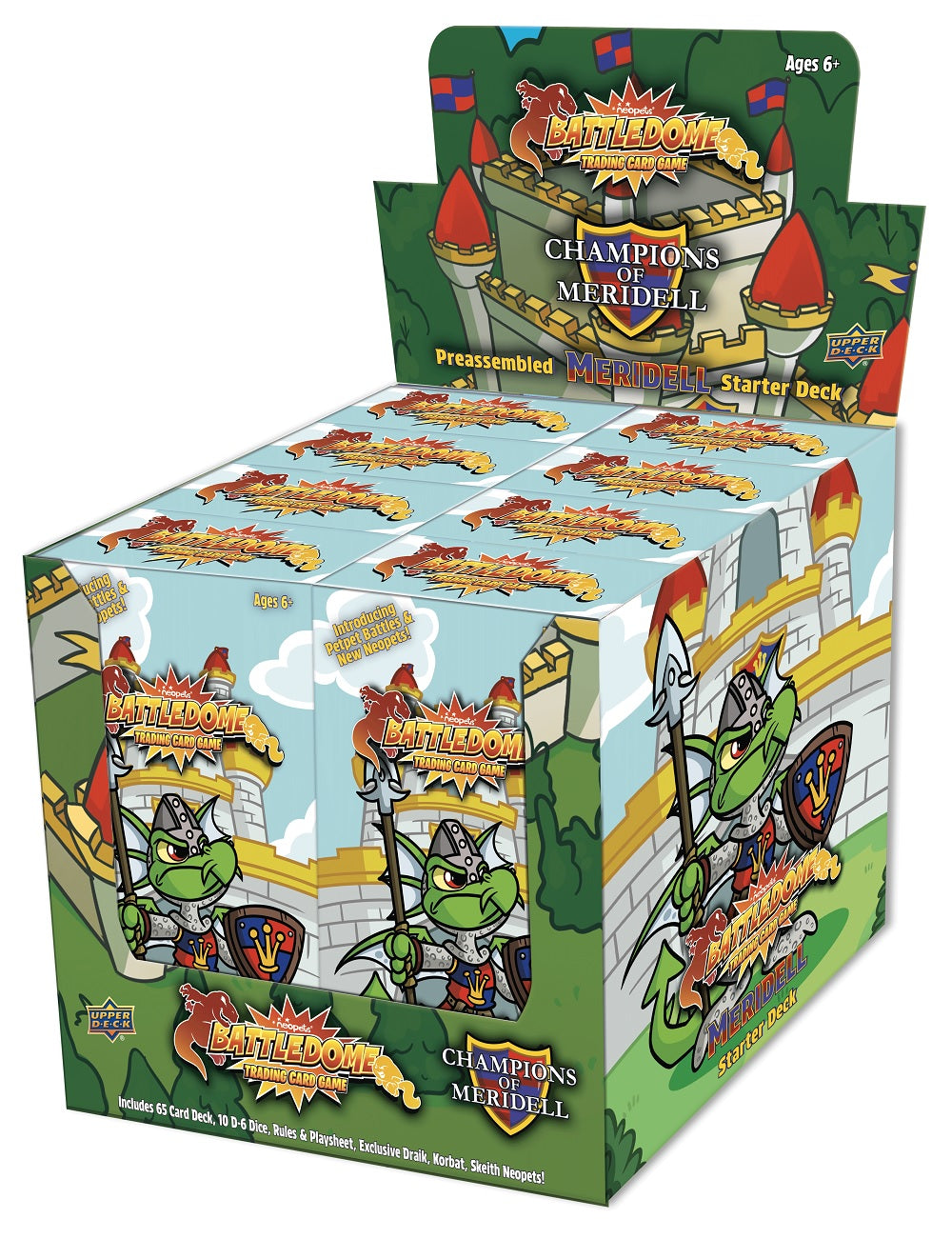 NEOPETS BATTLEDOME TCG CHAMPIONS OF MERIDELL STARTER DISPLAY | 053334302760