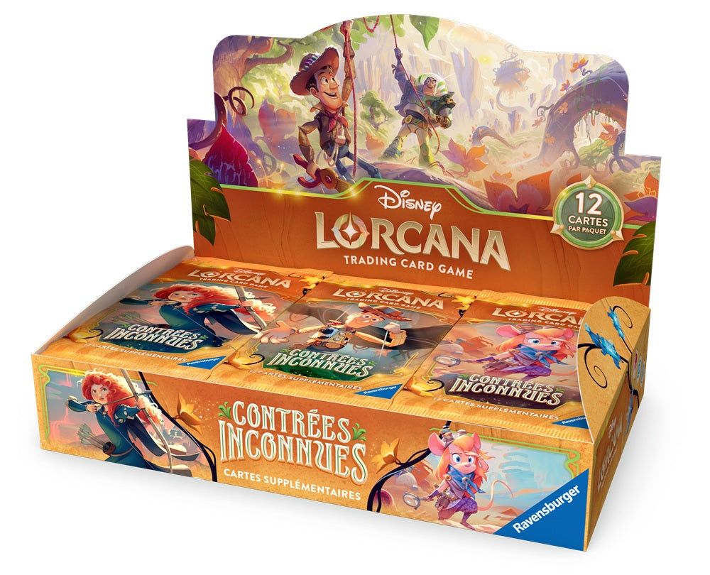 DISNEY LORCANA FRENCH SET 12 WILDS UNKNOWN BOOSTER | 4050368988898