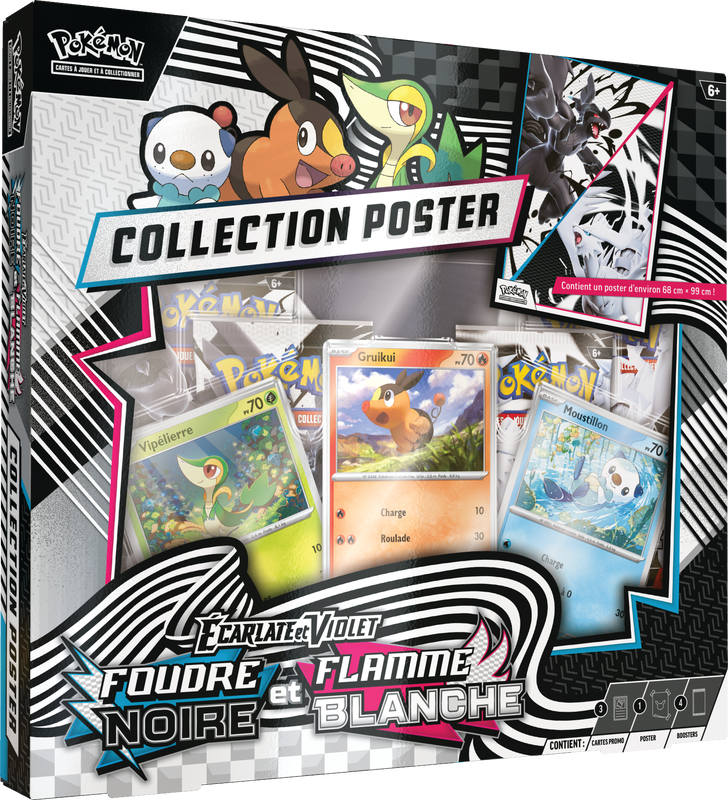 POKEMON FRENCH UNOVA POSTER COLLECTION | 196214114005