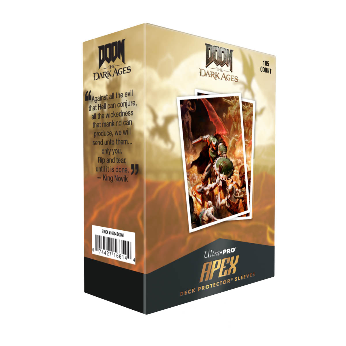 UP D-PRO APEX DOOM BETHESDA 1 105CT | 074427166144