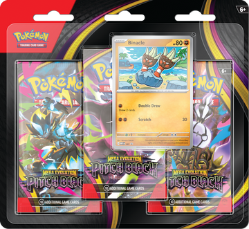 POKEMON ME05 PITCH BLACK 3PK BLISTER | 196214157477