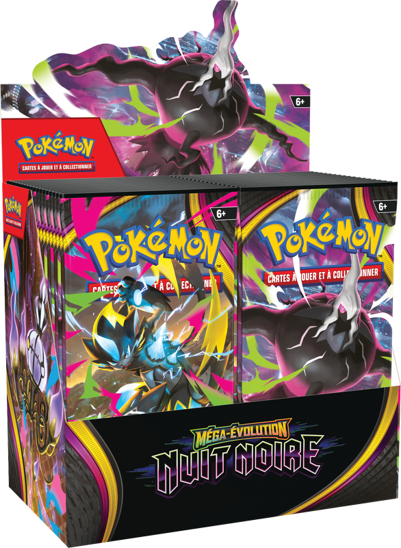 POKEMON FRENCH ME05 PITCH BLACK BOOSTER | 196214142916