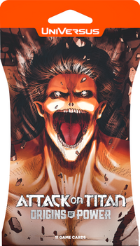 UniVersus CCG: Attack on Titan Origins of Power- Hanging Boosters | 810155271169