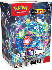 POKEMON SV7 STELLAR CROWN BUILD & BATTLE BOX DISPLAY | 820650869273