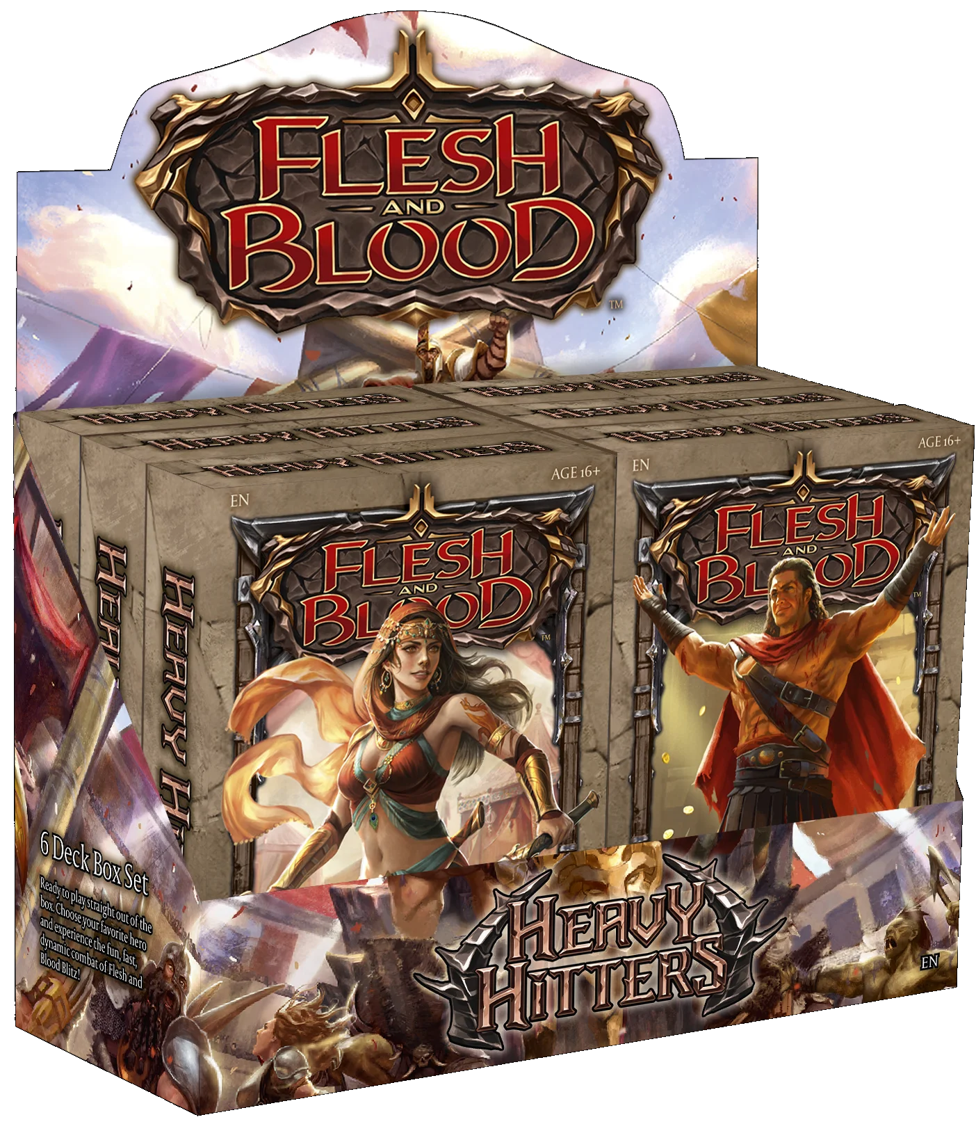 FLESH AND BLOOD HEAVY HITTERS BLITZ DECKS | 09421037051383