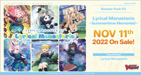 Cardfight Vanguard overDress: Lyrical Monasterio, Summertime Memories! Booster Box | 8885009407621