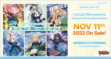 Cardfight Vanguard overDress: Lyrical Monasterio, Summertime Memories! Booster Box | 8885009407621