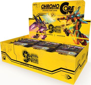 CHRONO CORE TCG WAR OF THE NINE REALMS BOOSTER DISPLAY
