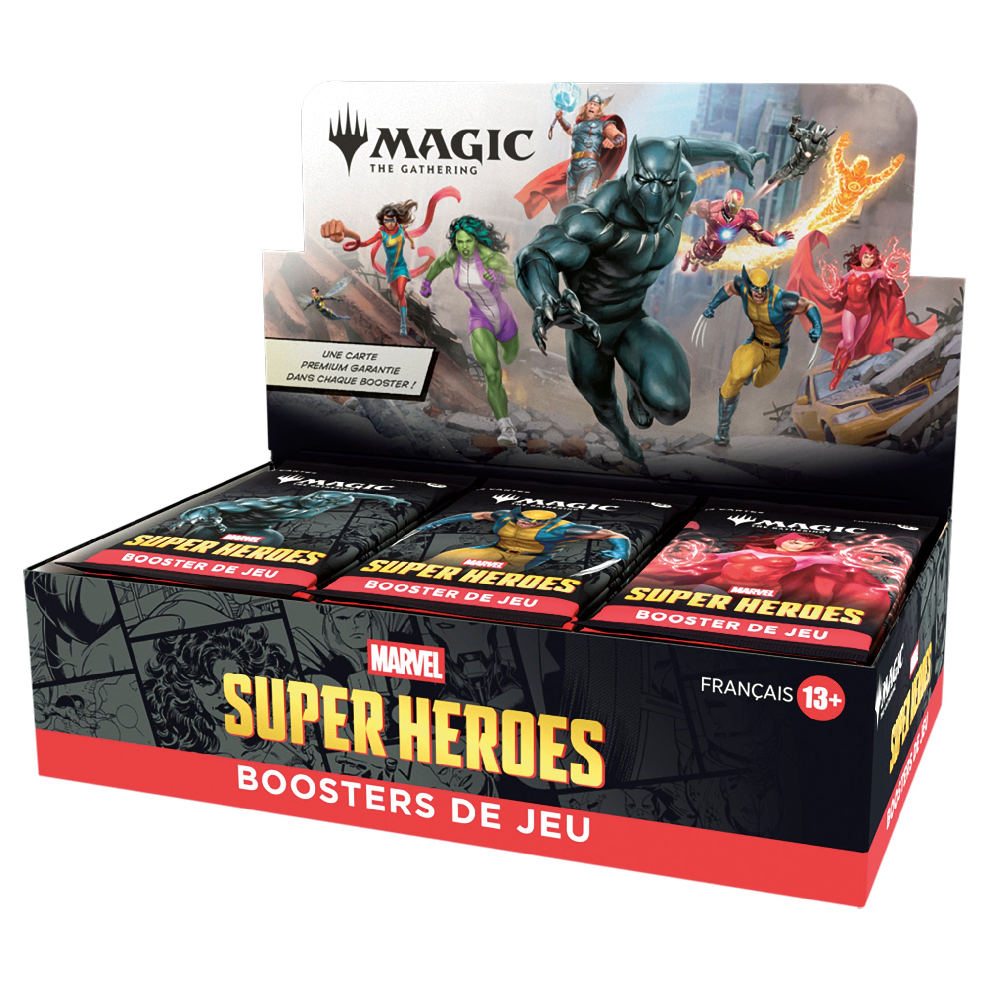 MTG FRENCH MARVEL SUPER HEROES PLAY BOOSTER | 5010996359377