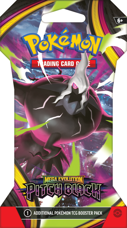 SLEEVED POKEMON ME05 PITCH BLACK PACK | 196214142756