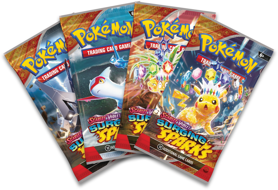 POKEMON SV8 SURGING SPARKS BUILD & BATTLE BOX DISPLAY | 820650869570