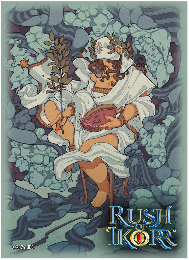 RUSH OF IKORR CG TEXTURED CARD SLEEVES ORACULAR VISIONS 65CT | 053334096805