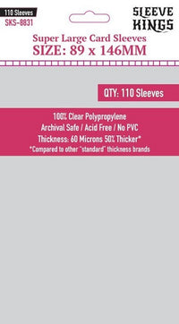 SK 'SUPER LARGE' SLEEVES 89MM X 146MM 110CT | 80149927284