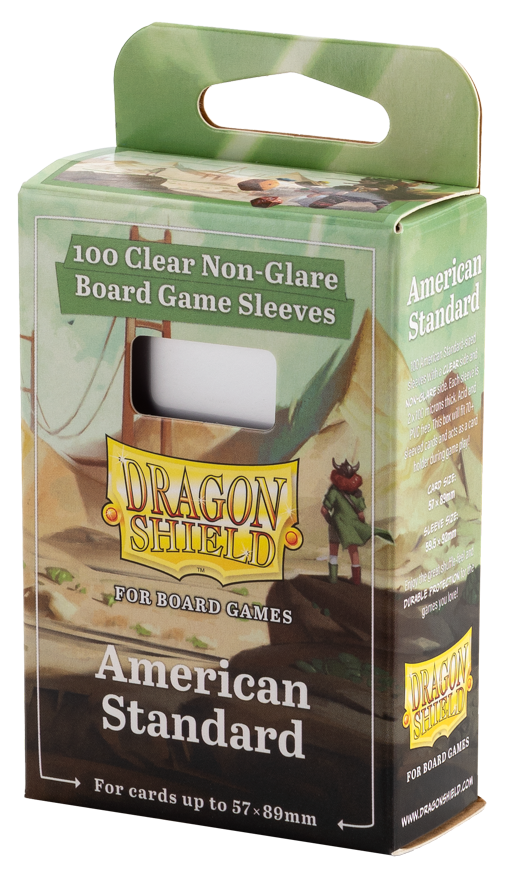 DRAGON SHIELD BG SLEEVES AMERICAN STANDARD 100CT | 5706569602031