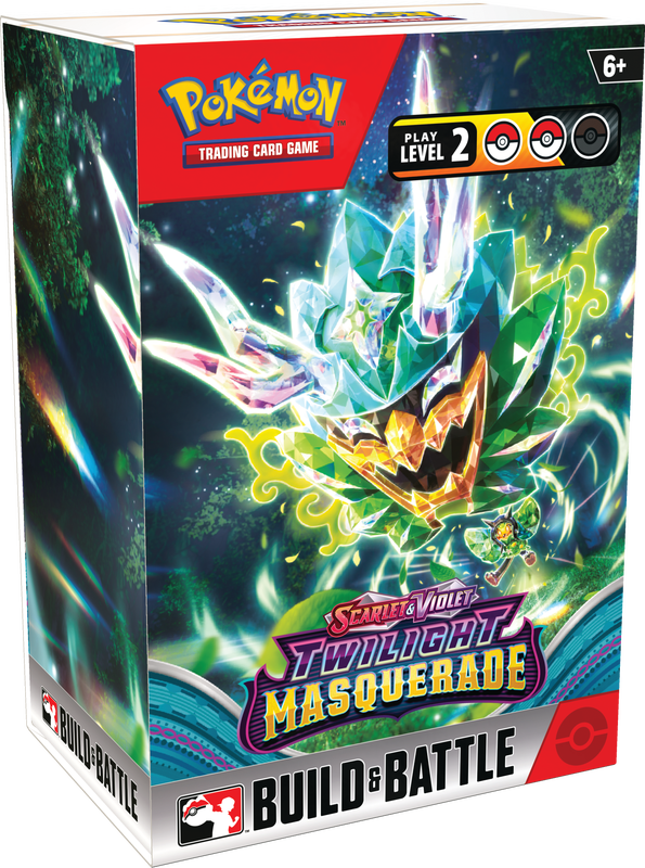 POKEMON SV6 TWILIGHT MASQUERADE BUILD & BATTLE Display | 820650868030